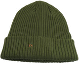 Simple Leather Patch Beanie