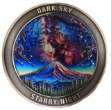 Challenge Coin Rainier Night Sky