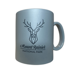 Grey Elegant Elk Mug