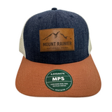 Denim Mount Rainier Trucker Hat