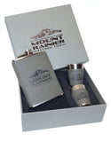 Flask And Shotglass Gift Set