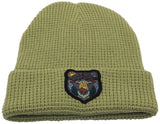 Bear Face Patch Beanie