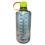 Clear and Green Nalgene Water Bottle 32oz