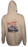 Hoodie Vintage Postcard Rainier