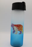 Frosted Flower Bear Tumbler