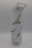 Birds Of Mount Rainier Water Bottle White