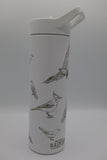 Birds Of Mount Rainier Water Bottle White