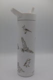 Birds Of Mount Rainier Water Bottle White