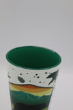 Pint Glass Raised Bear In Shield