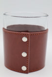 Glass Old Fashioned Leather Mount Rainier