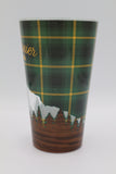 Pint Glass Rainier Gone Plaid