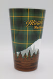 Pint Glass Rainier Gone Plaid