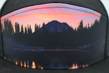 Hat 7 Panel Unique Sunset