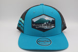 Hat Simple Patch Ocean Blue
