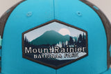 Hat Simple Patch Ocean Blue