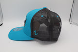 Hat Simple Patch Ocean Blue