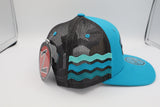 Hat Simple Patch Ocean Blue