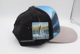Hat Corduroy Reflection Lake Morning