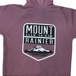 Maroon Mount Rainier Zip Hoodie