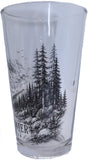 Rainier Trees Pint Glass