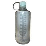 Clear and Silver Nalgene Water Bottle 32oz