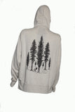 Elk In Forest Full Zip Hoodie