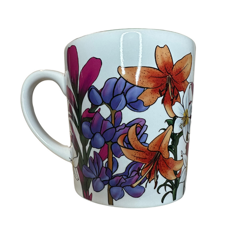 Rainier Spring Wildflower Mug