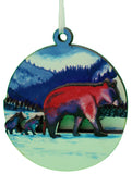 Bear With Babies Ornament