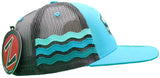 Hat Simple Patch Ocean Blue