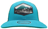 Hat Simple Patch Ocean Blue