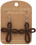 Infinity Cross Earring