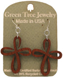Infinity Cross Earring