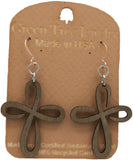 Infinity Cross Earring