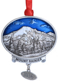 Mount Rainier Heritage Custom Ornament