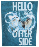"Hello From The Otter Side" Printed Canvas